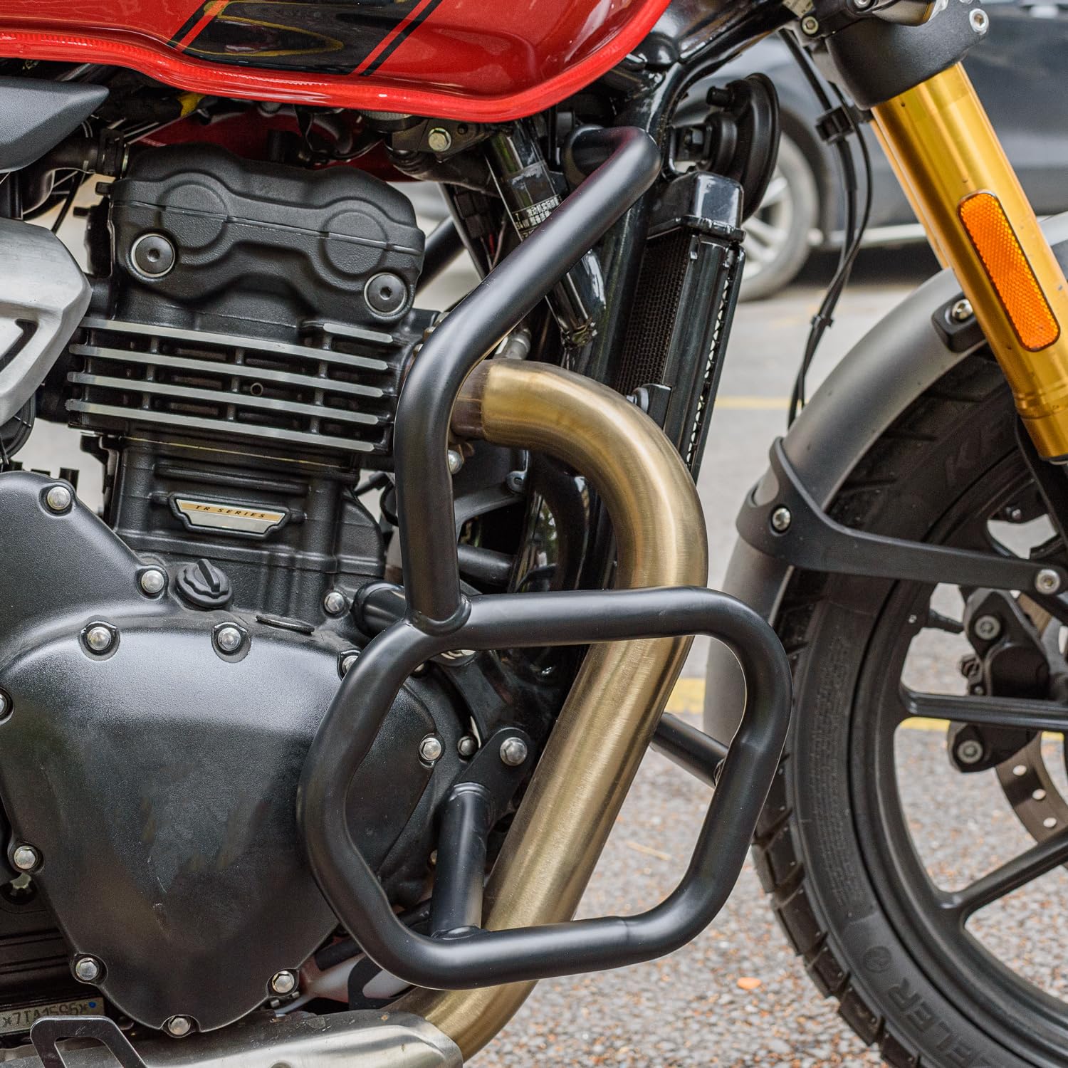 Amazon | Speed 400 Scrambler 400 X 2024 2025 2026 用エンジンガード